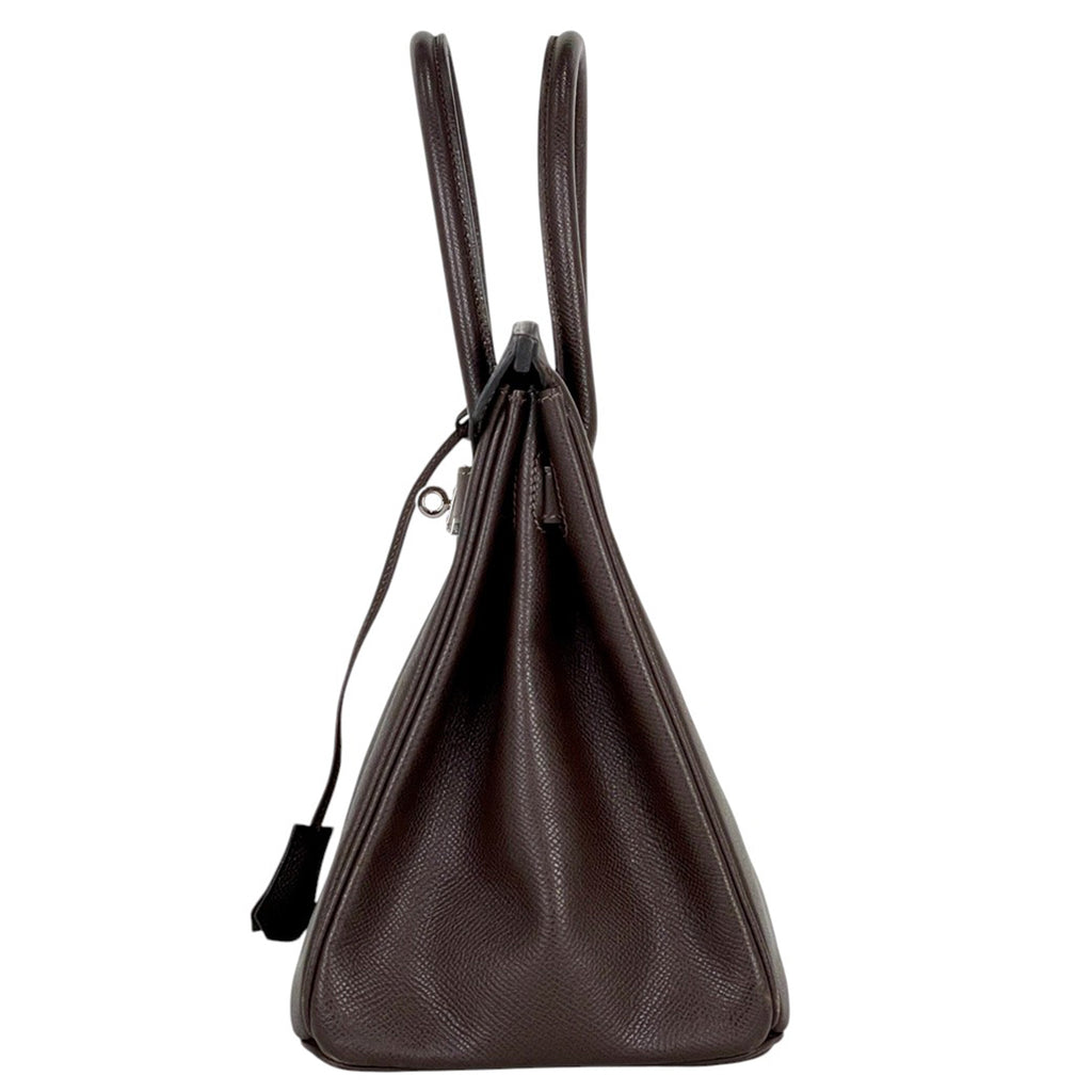 エルメス バーキン 30 ハンドバッグ ヴォーエプソン ショコラ □L レディース 【中古】brbag