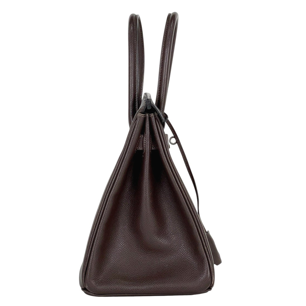 エルメス バーキン 30 ハンドバッグ ヴォーエプソン ショコラ □L レディース 【中古】brbag