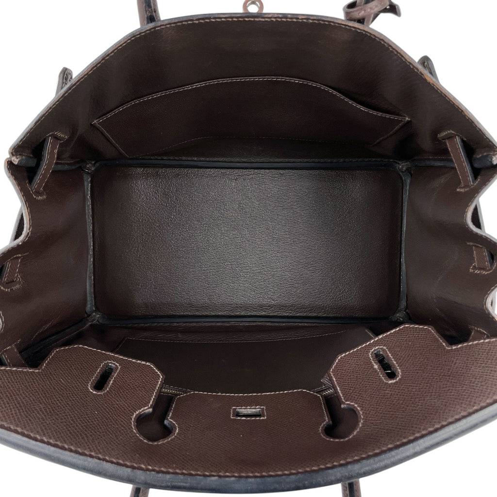 エルメス バーキン 30 ハンドバッグ ヴォーエプソン ショコラ □L レディース 【中古】brbag