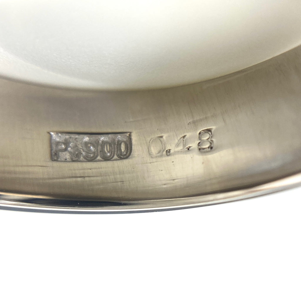 メレダイヤ デザインリング プラチナ 指輪 リング 11号 Pt900 ダイヤモンド レディース 【中古】nbjwl