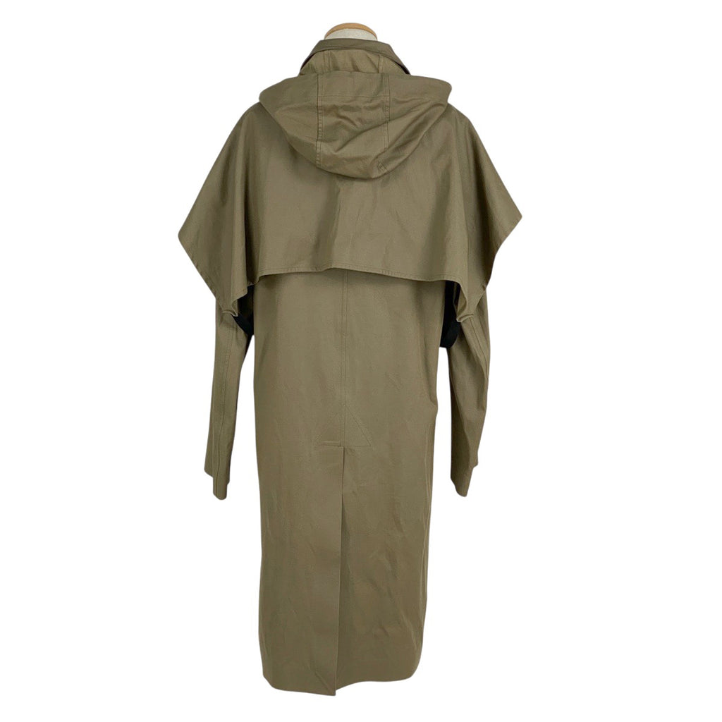 ボッテガヴェネタ ミリタリーコート フード付き カーキ アウター その他コート グリーンベージュ メンズ 【中古】brapp