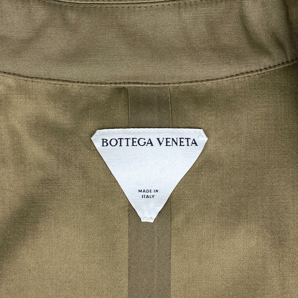 ボッテガヴェネタ ミリタリーコート フード付き カーキ アウター その他コート グリーンベージュ メンズ 【中古】brapp