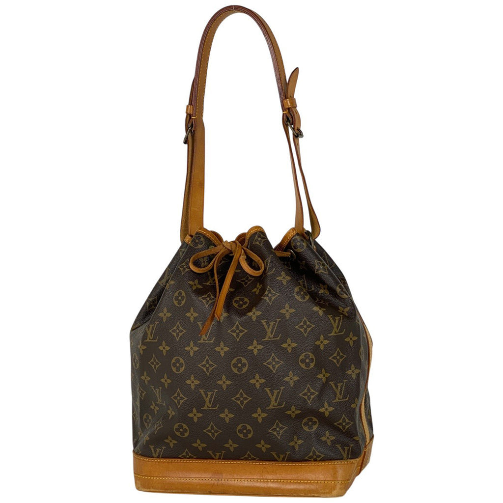 ルイ・ヴィトン ノエ ワンショルダー 肩掛け 巾着型 ショルダーバッグ モノグラム ブラウン M42224 レディース 【中古】brbag