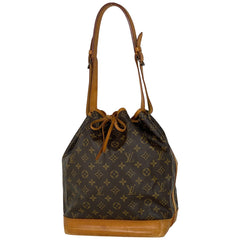 ルイ・ヴィトン ノエ ワンショルダー 肩掛け 巾着型 ショルダーバッグ モノグラム ブラウン M42224 レディース 【中古】brbag