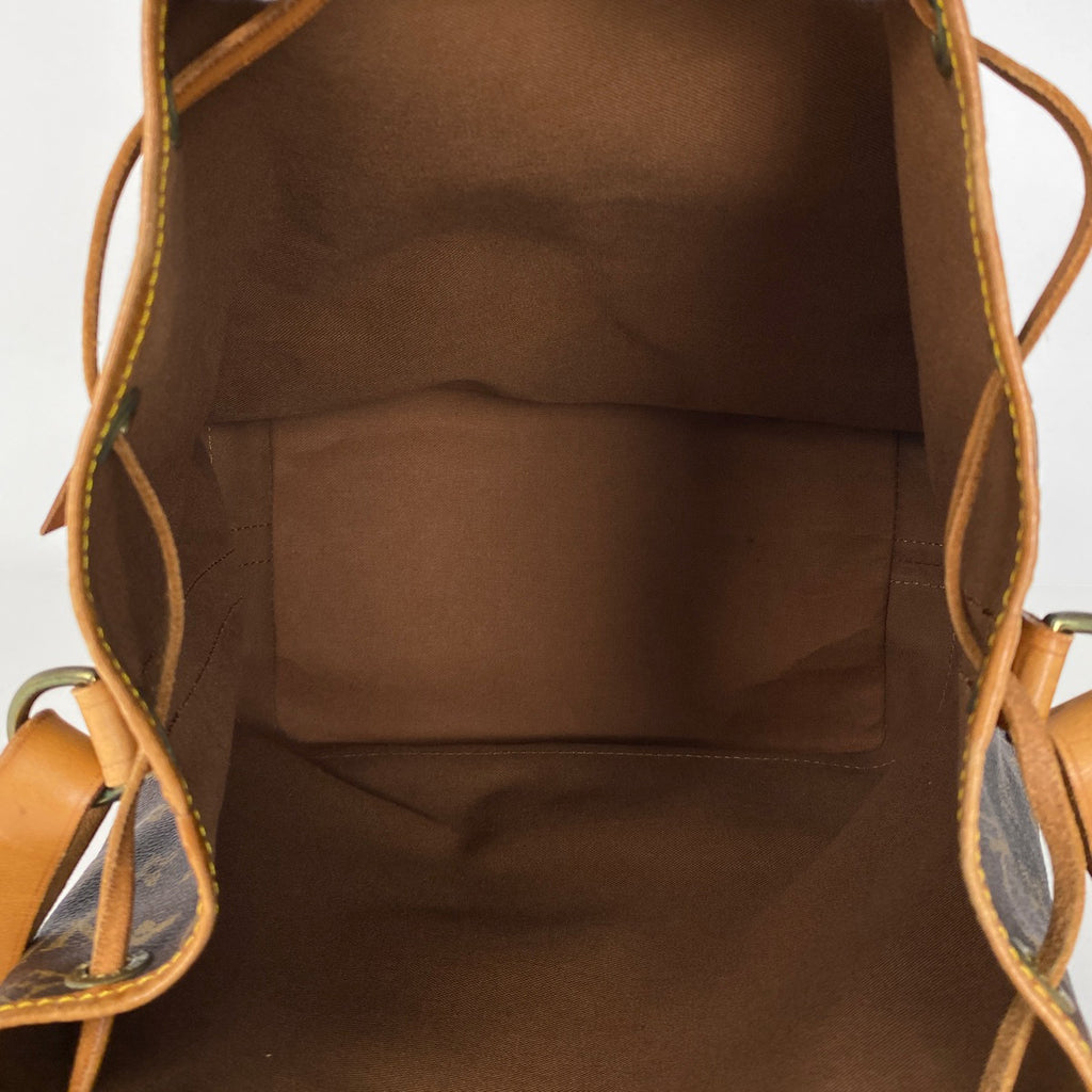 ルイ・ヴィトン ノエ ワンショルダー 肩掛け 巾着型 ショルダーバッグ モノグラム ブラウン M42224 レディース 【中古】brbag