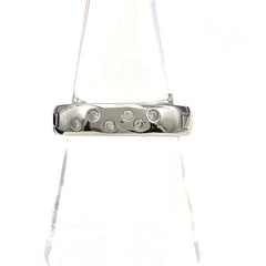 メレダイヤ デザインリング プラチナ 指輪 リング Pt900 ダイヤモンド レディース 【中古】nbjwl