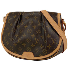 ルイ・ヴィトン メニルモンタン PM 斜め掛け ショルダーバッグ モノグラム ブラウン M40474 レディース 【中古】brbag