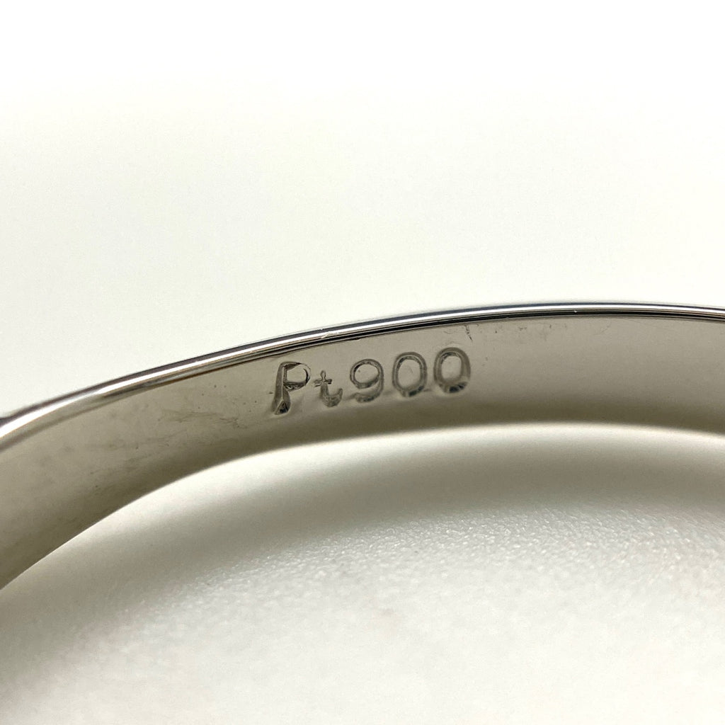 メレダイヤ デザインリング プラチナ 指輪 リング 11号 Pt900 ダイヤモンド レディース 【中古】nbjwl