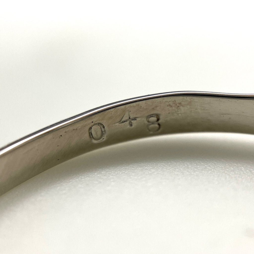 メレダイヤ デザインリング プラチナ 指輪 リング 11号 Pt900 ダイヤモンド レディース 【中古】nbjwl