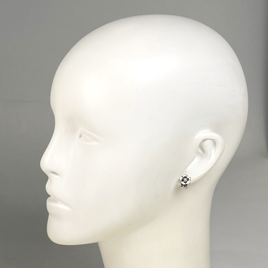シャネル ココマーク ピアス カメリア ピアス シルバーメッキ シルバー レディース 【中古】bracc