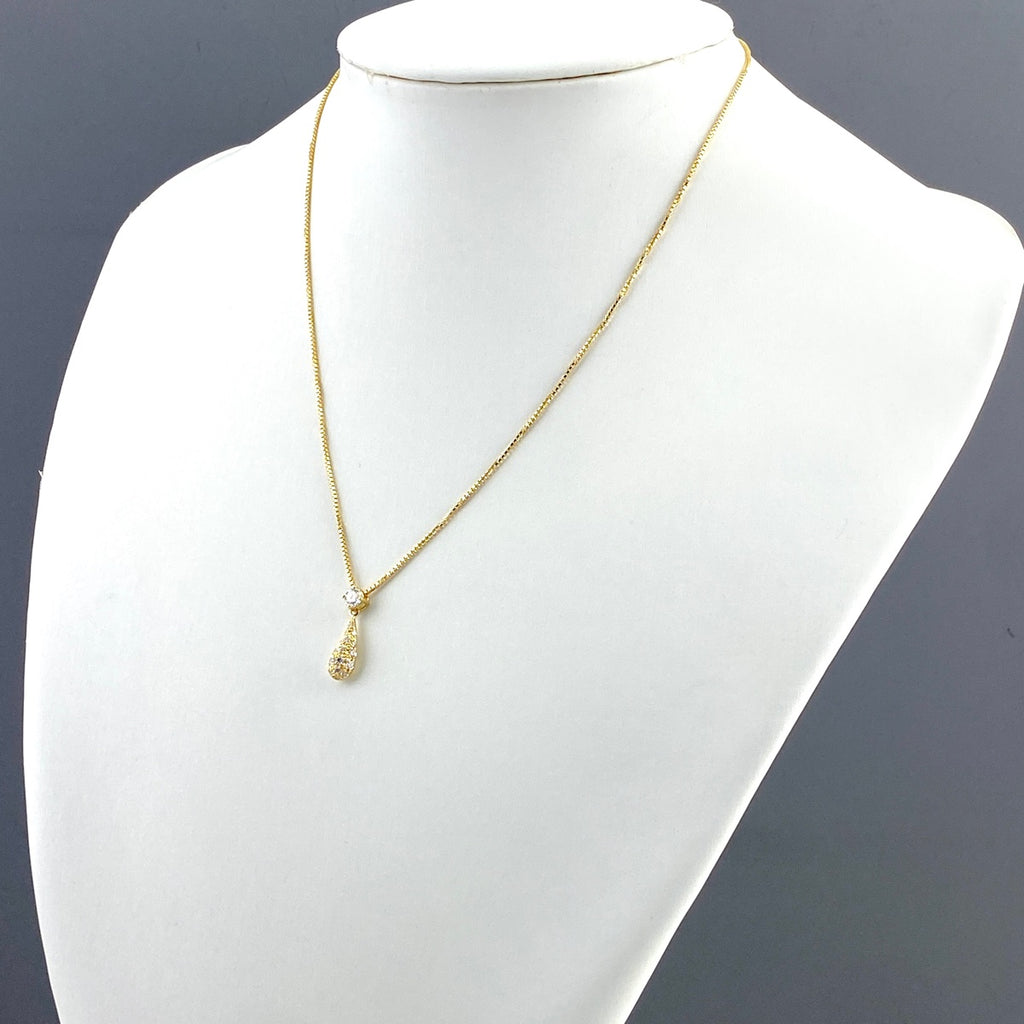 星の砂 メレダイヤ デザインネックレス YG イエローゴールド ペンダント ネックレス K18 ダイヤモンド レディース 【中古】brjwl