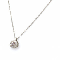 メレダイヤ デザインネックレス プラチナ ペンダント ネックレス Pt900 Pt850 ダイヤモンド レディース 【中古】nbjwl