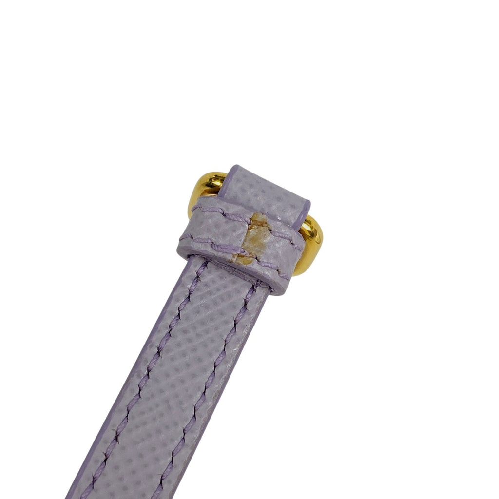 プラダ ドゥーブレ ミディアム ハンドバッグ 2WAY ショルダーバッグ ハンドバッグ レザー ライトパープル 1BG775 レディース 【中古】brbag