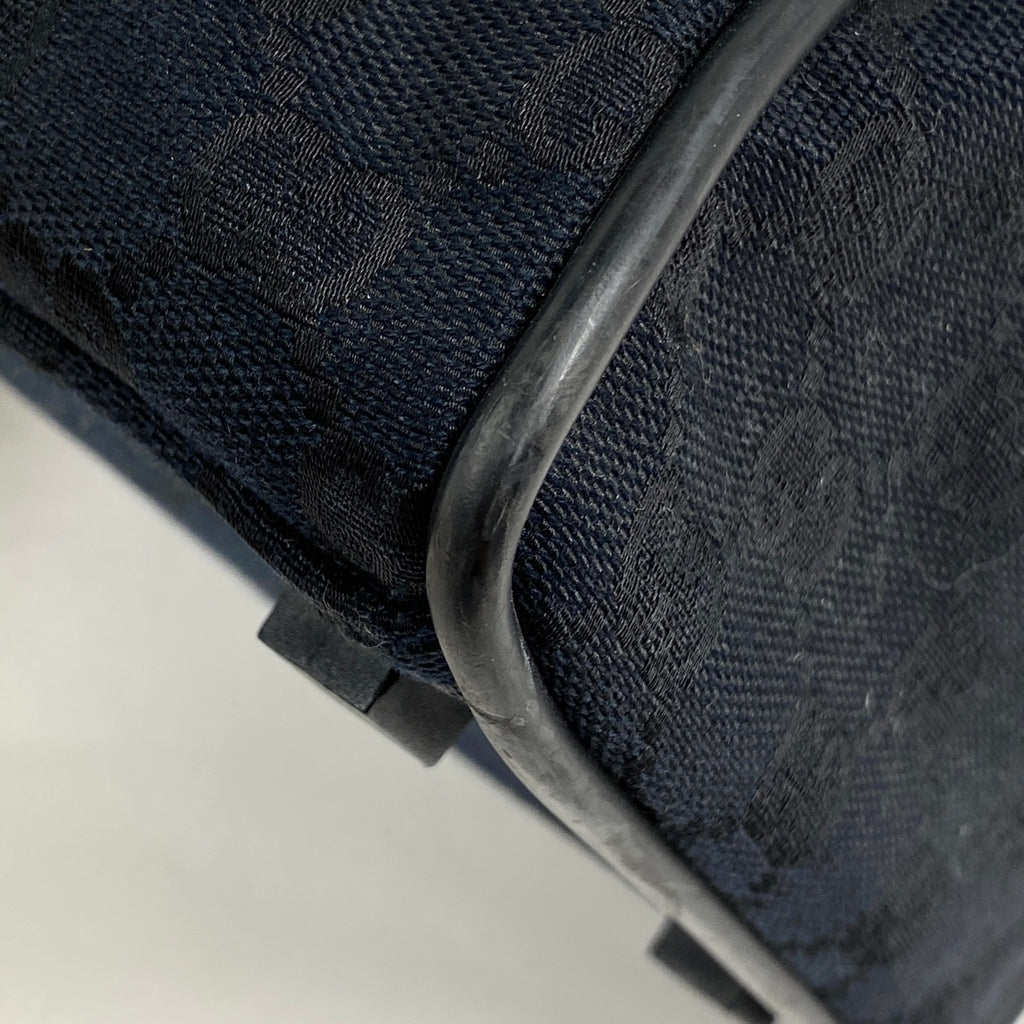 グッチ GG柄 トートバッグ ショルダーバッグ トートバッグ GGキャンバス ブラック 0120398 レディース 【中古】brbag