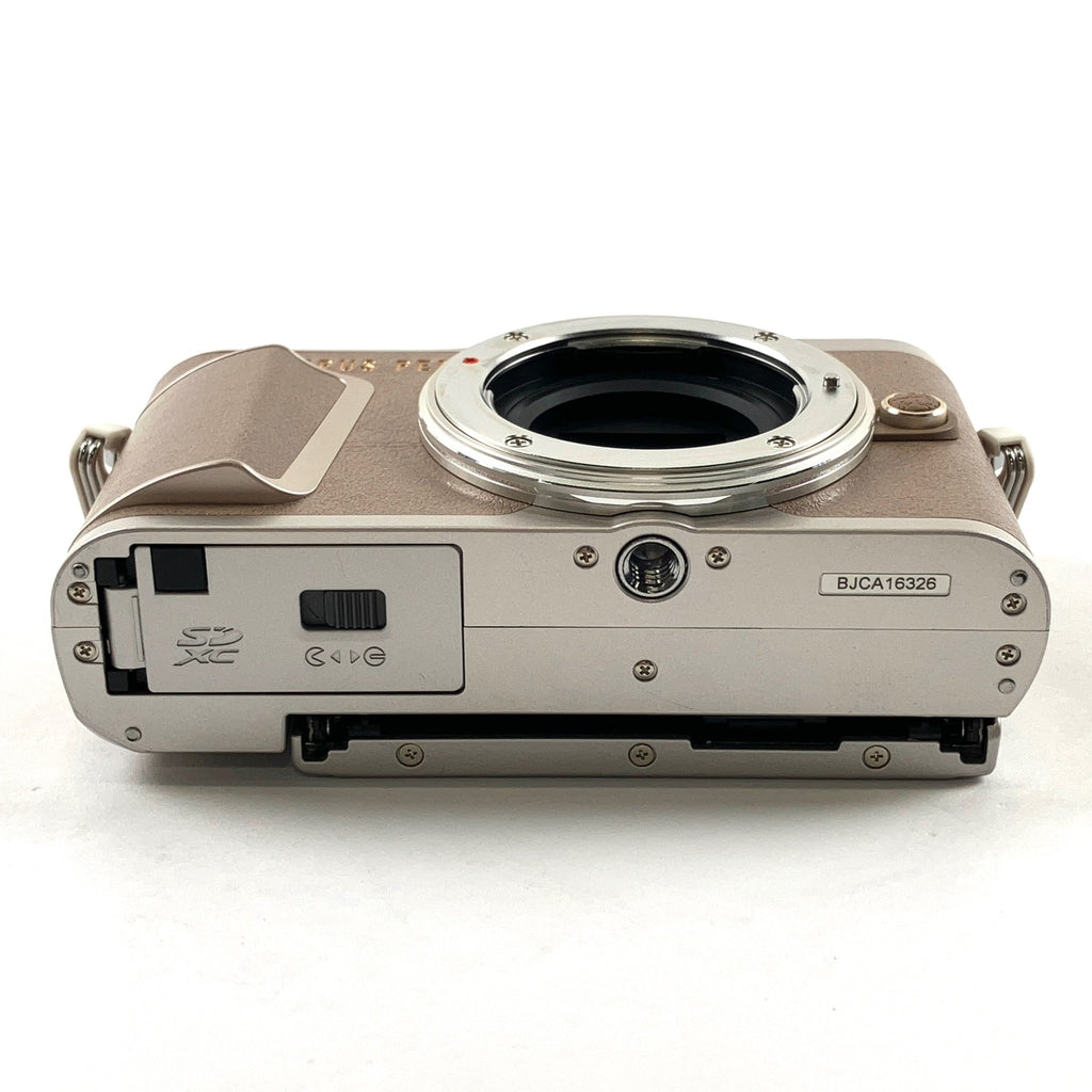 オリンパス OLYMPUS PEN E-PL10 EZダブルズームキット ブラウン デジタル ミラーレス 一眼カメラ 【中古】cambb