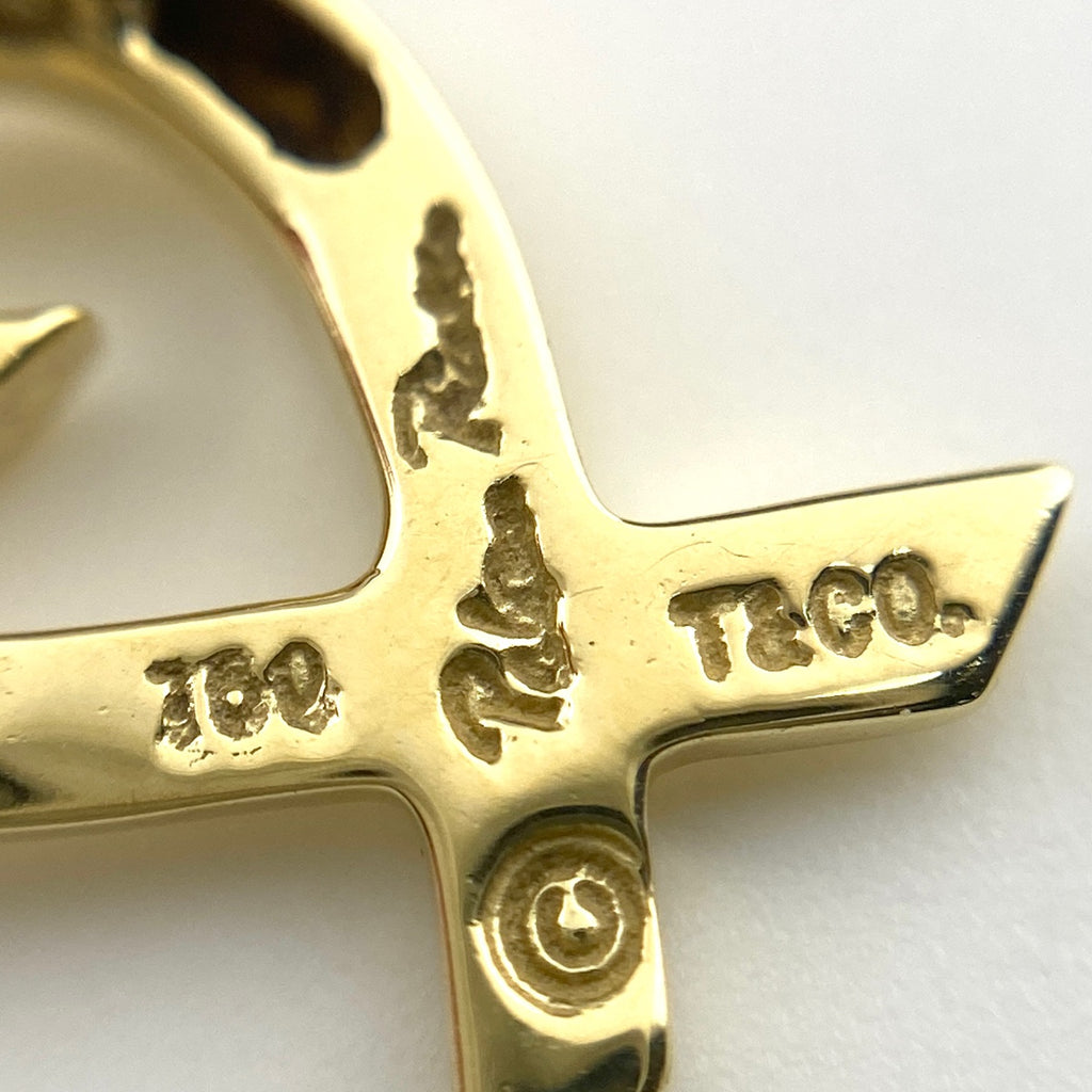 ティファニー ラビング ハート ネックレス YG イエローゴールド ペンダント パロマ・ピカソ ネックレス 750 レディース 【中古】brjwl
