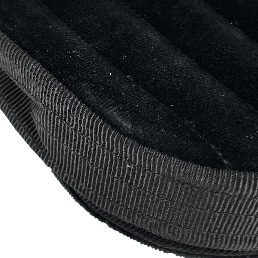 シャネル ココマーク チェーン ショルダーバッグ マドモアゼル 肩掛け ショルダーバッグ ベロア ブラック P3224 レディース 【中古】brbag