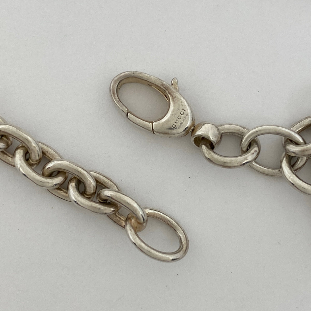 バイセル公式】グッチ GGロゴ チェーン ブレスレット インター
