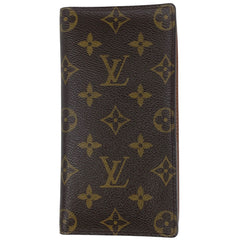 ルイ・ヴィトン ポルトバルール カルトクレディ 札入れ カード入れ 二つ折り 長財布 モノグラム ブラウン M61823 レディース 【中古】brbag