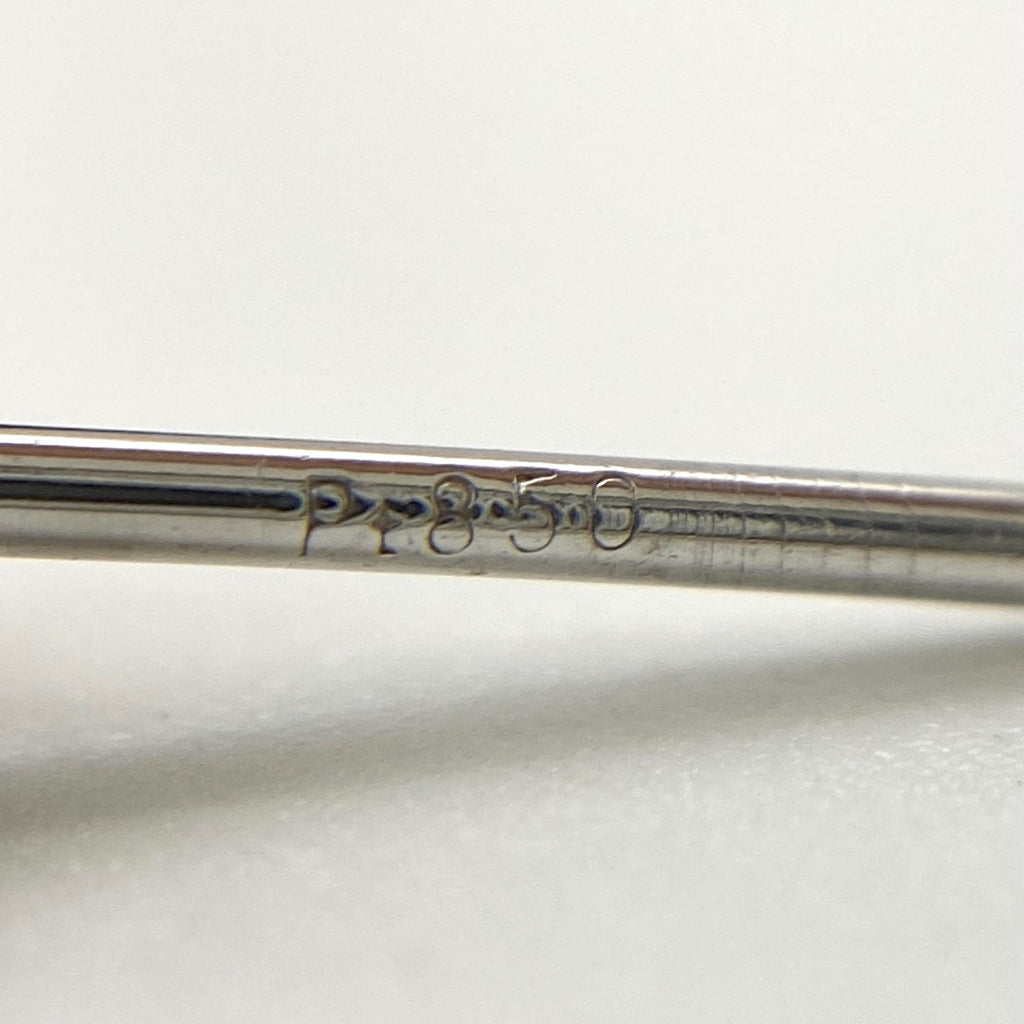 ダイヤモンド デザインピアス プラチナ ピアス Pt850 ダイヤモンド レディース 【中古】nbjwl