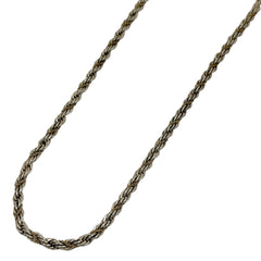 ティファニー ツイスト ネックレス スクリュー ロング ネックレス シルバー925 750 シルバー ゴールド レディース ブランドアクセサリー 【中古】bracc