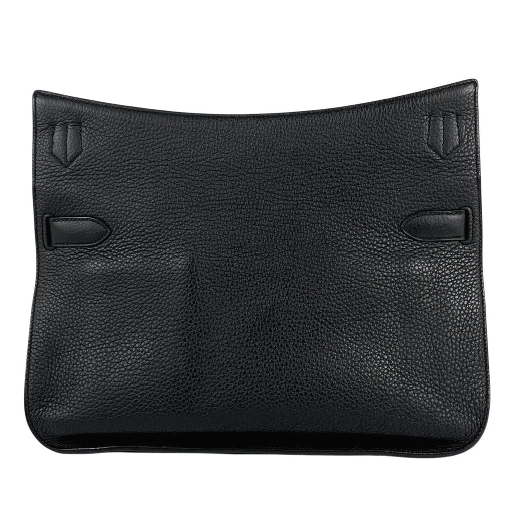 エルメス ジプシエール 37 斜め掛け ショルダーバッグ トリヨンクレマンス ブラック □O レディース 【中古】brbag
