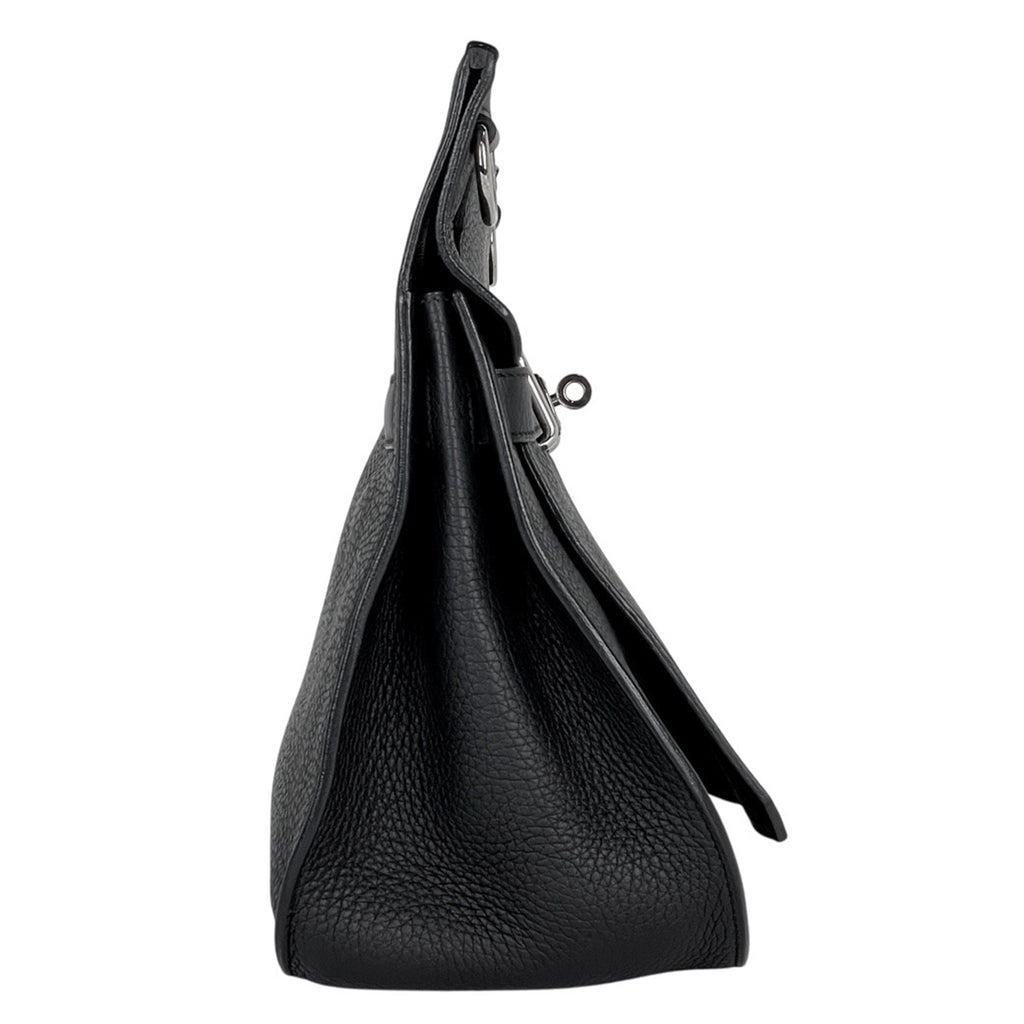 エルメス ジプシエール 37 斜め掛け ショルダーバッグ トリヨンクレマンス ブラック □O レディース 【中古】brbag