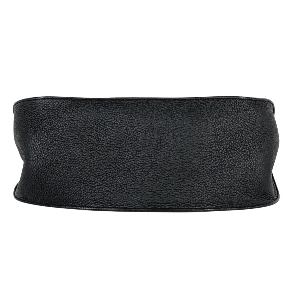エルメス ジプシエール 37 斜め掛け ショルダーバッグ トリヨンクレマンス ブラック □O レディース 【中古】brbag