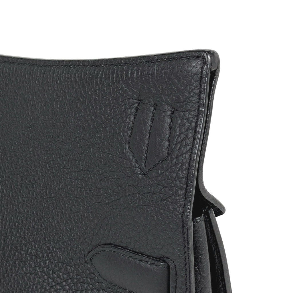 エルメス ジプシエール 37 斜め掛け ショルダーバッグ トリヨンクレマンス ブラック □O レディース 【中古】brbag