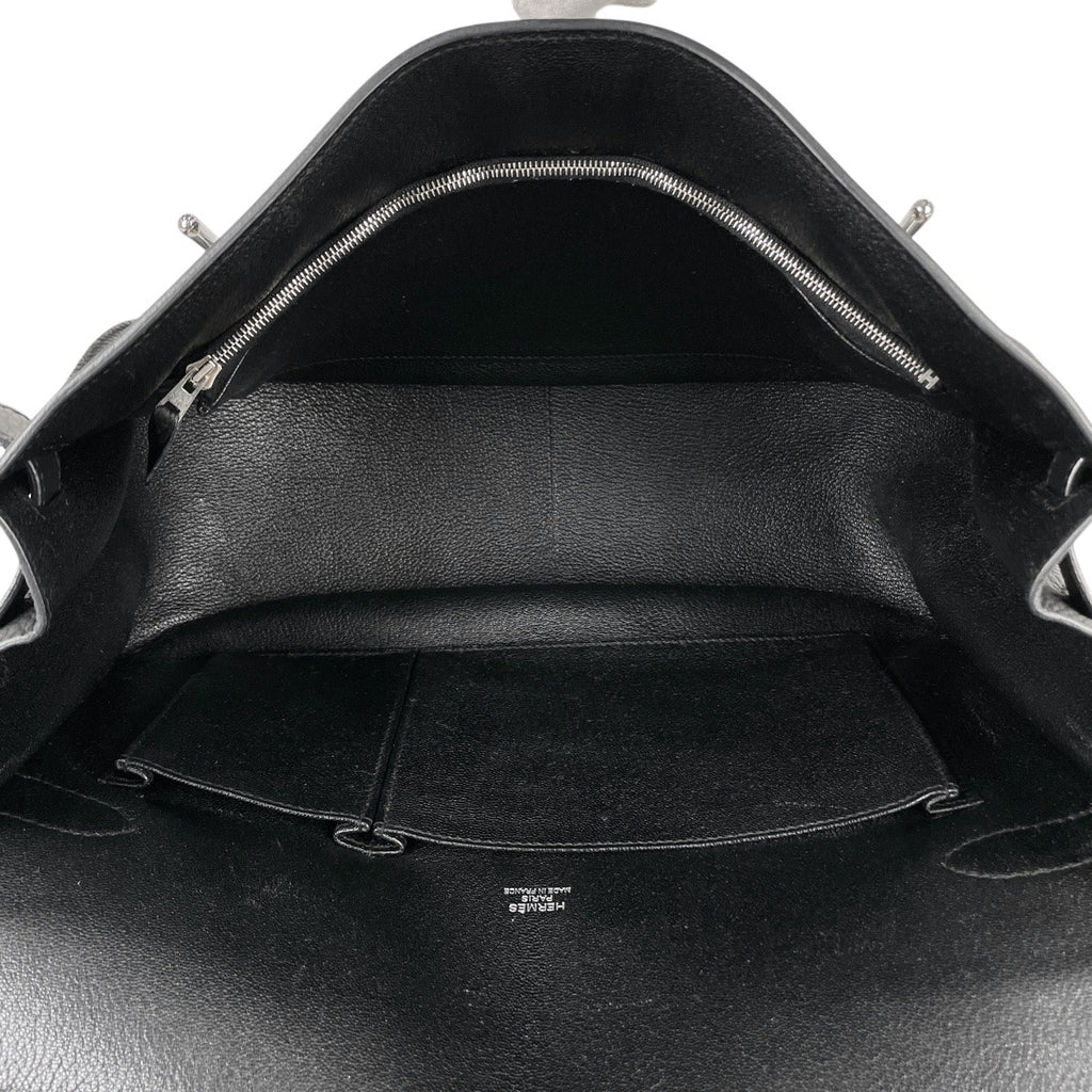エルメス ジプシエール 37 斜め掛け ショルダーバッグ トリヨンクレマンス ブラック □O レディース 【中古】brbag