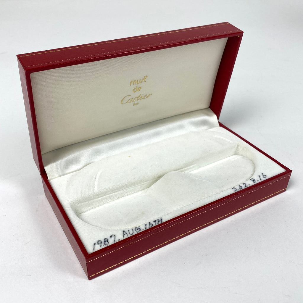 カルティエ ロゴ サングラス アイウェア ティアドロップ サングラス GP プラスチック ゴールド レディース 【中古】brbag