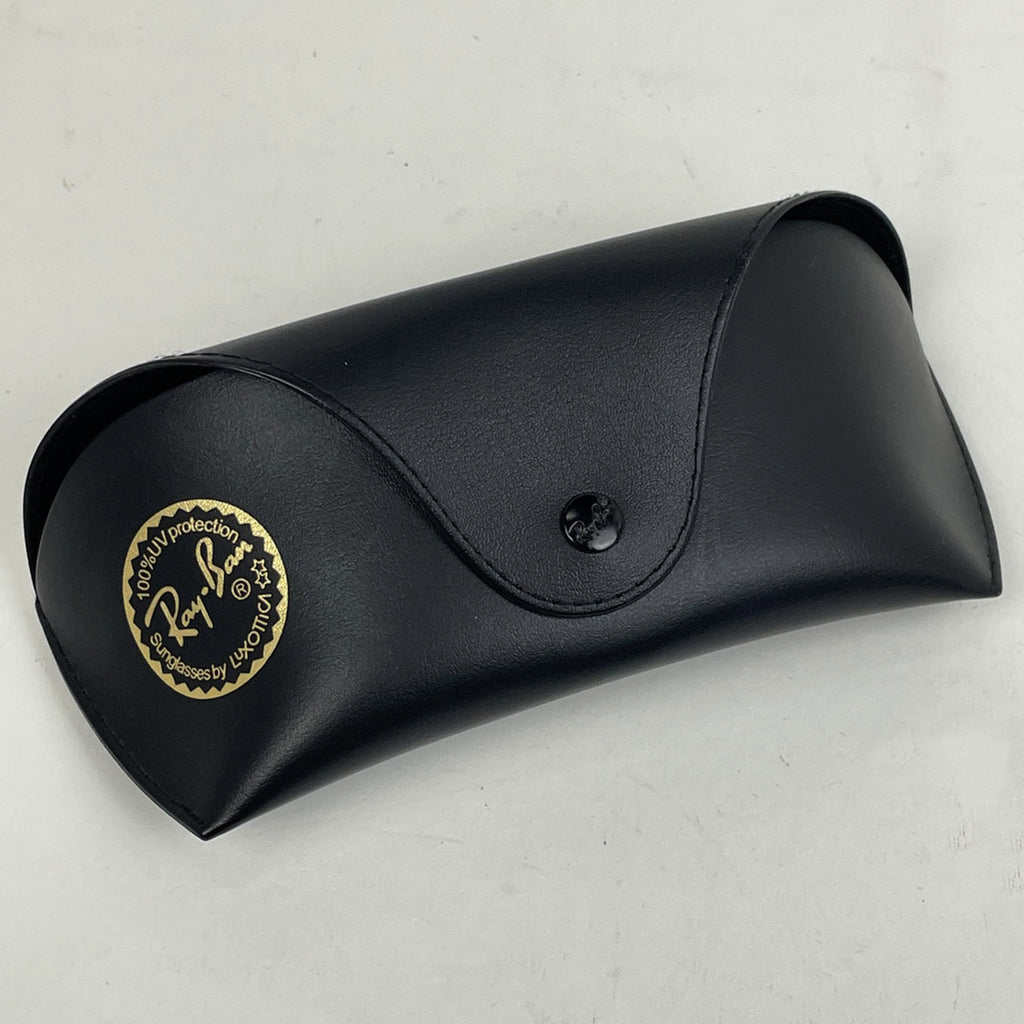 レイバン ロゴ サングラス グラデーション アイウェア サングラス メタル チタニウム ブラック ブラウン RB8049D メンズ 【中古】brbag