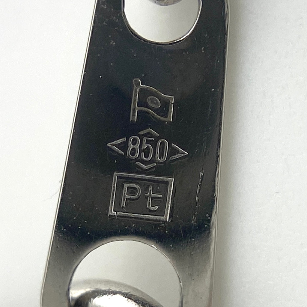 アクアマリン デザインネックレス プラチナ メレダイヤ ペンダント ネックレス Pt900 Pt850 アクアマリン レディース 【中古】nbjwl