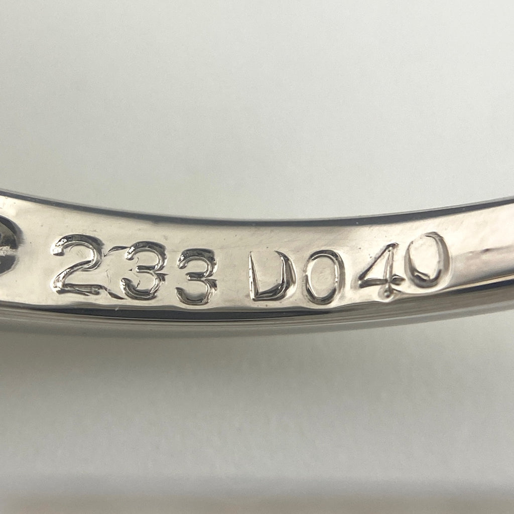 サファイア デザインリング プラチナ 指輪 メレダイヤ リング 12号 Pt850 サファイア ダイヤモンド レディース 【中古】nbjwl