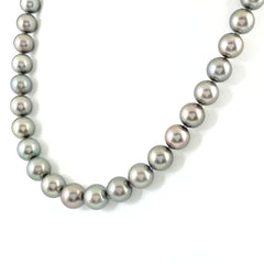 パール デザインネックレス シルバー 真珠 ネックレス SV パール レディース 【中古】nbjwl