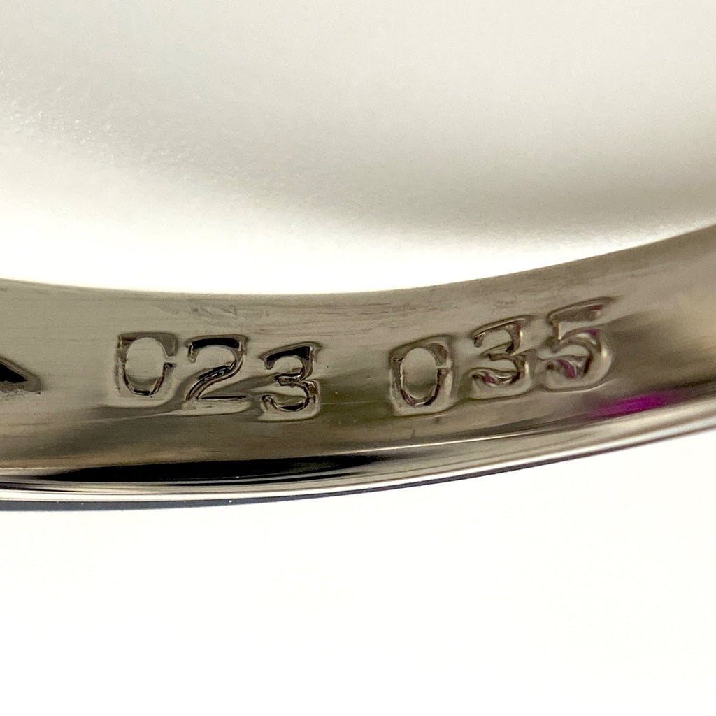 ルビー デザインリング プラチナ 指輪 メレダイヤ リング 11.5号 Pt900 ルビー ダイヤモンド レディース 【中古】nbjwl