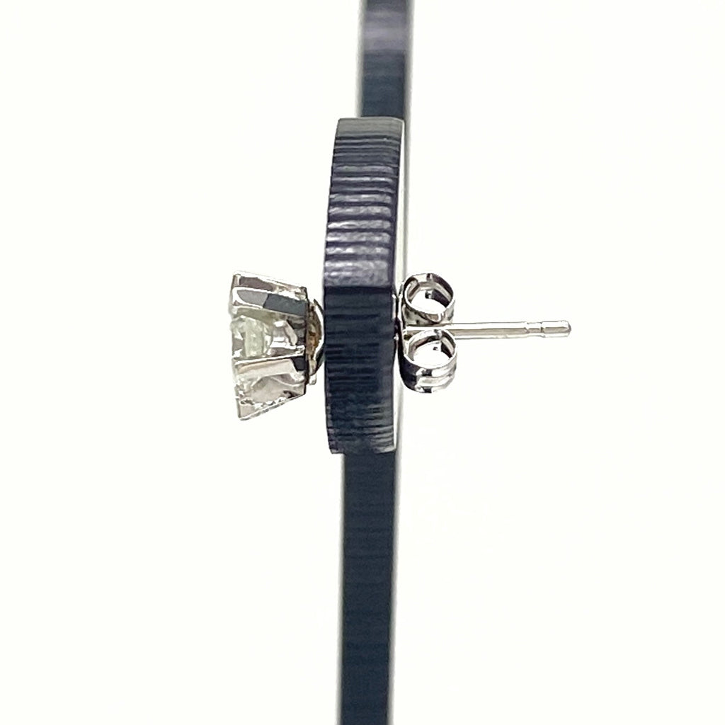 ダイヤモンド デザインピアス プラチナ ピアス Pt900 ダイヤモンド レディース 【中古】nbjwl