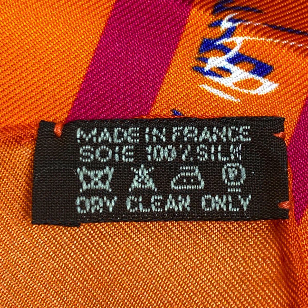 バイセル公式】エルメス カレ 90 H柄 24 FAUBOURG SECONDE GINZA