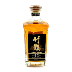 【東京都内限定お届け】 ニッカ NIKKA 竹鶴 12年 ピュアモルト 角瓶 660ml 国産ウイスキー 【古酒】liqbb