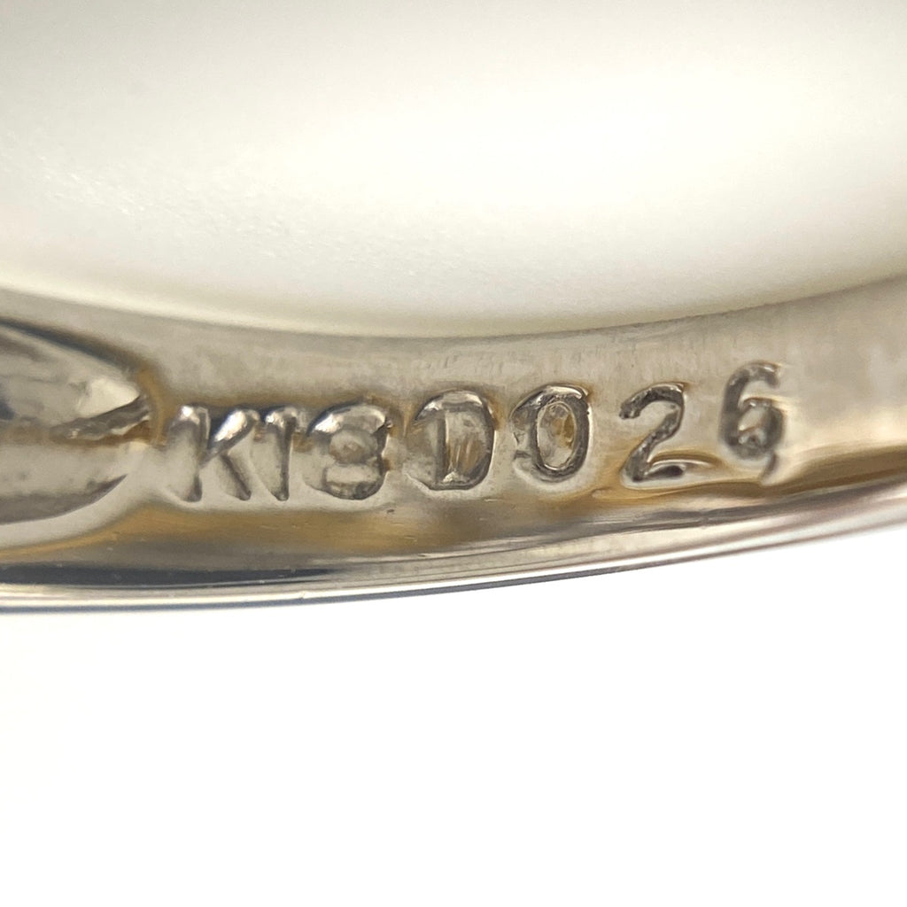 メレダイヤ デザインリング プラチナ YG イエローゴールド 指輪 リング 11.5号 Pt850 K18 ダイヤモンド レディース 【中古】nbjwl