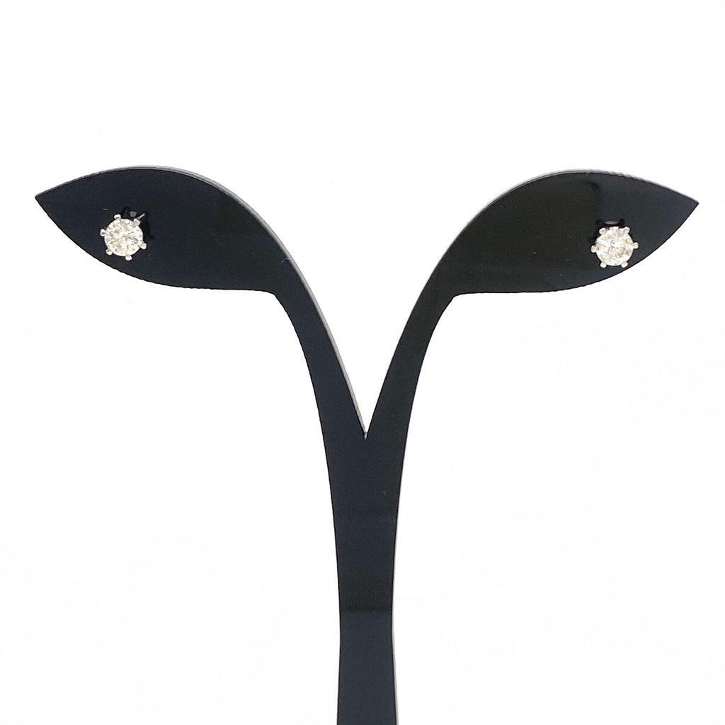 ダイヤモンド デザインピアス プラチナ ピアス Pt900 ダイヤモンド レディース 【中古】nbjwl