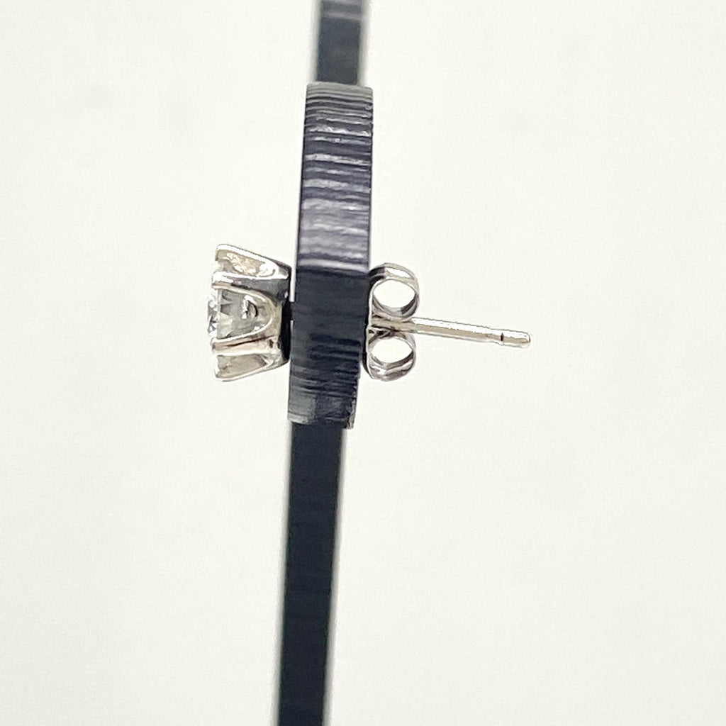 ダイヤモンド デザインピアス プラチナ ピアス Pt900 ダイヤモンド レディース 【中古】nbjwl