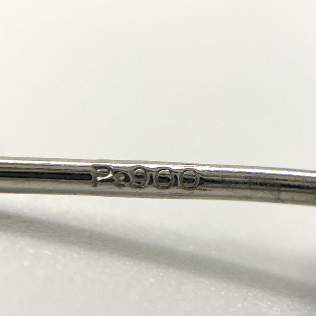 ダイヤモンド デザインピアス プラチナ ピアス Pt900 ダイヤモンド レディース 【中古】nbjwl