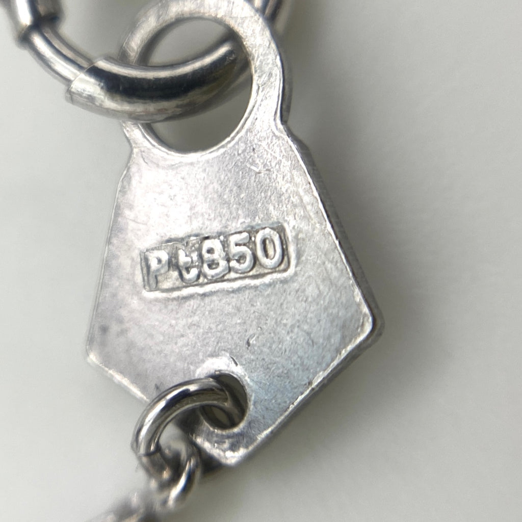 星の砂 メレダイヤ デザインネックレス プラチナ ペンダント ネックレス Pt900 Pt850 ダイヤモンド レディース 【中古】brjwl