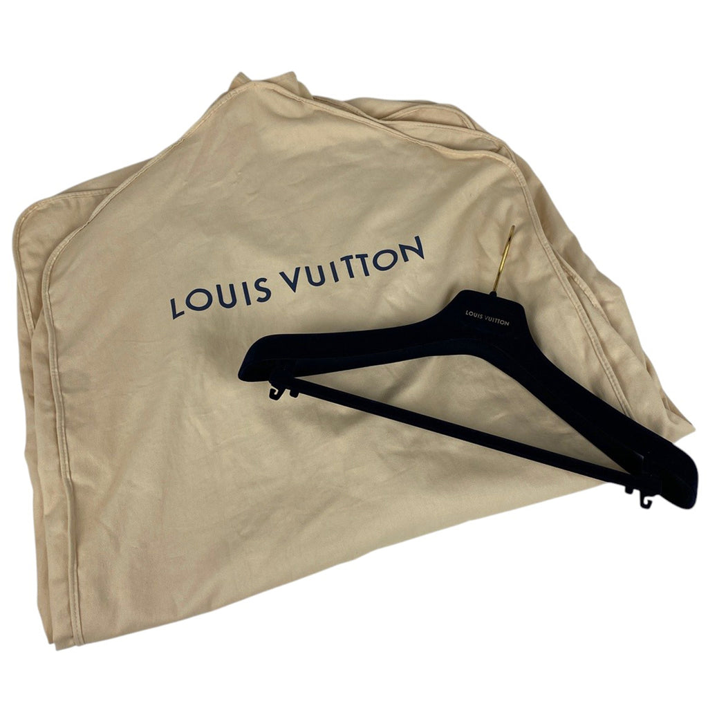 ルイ・ヴィトン フーデッドケープ モノグラム ダブルジップ アウター ポンチョ ブラック レディース 【中古】brapp