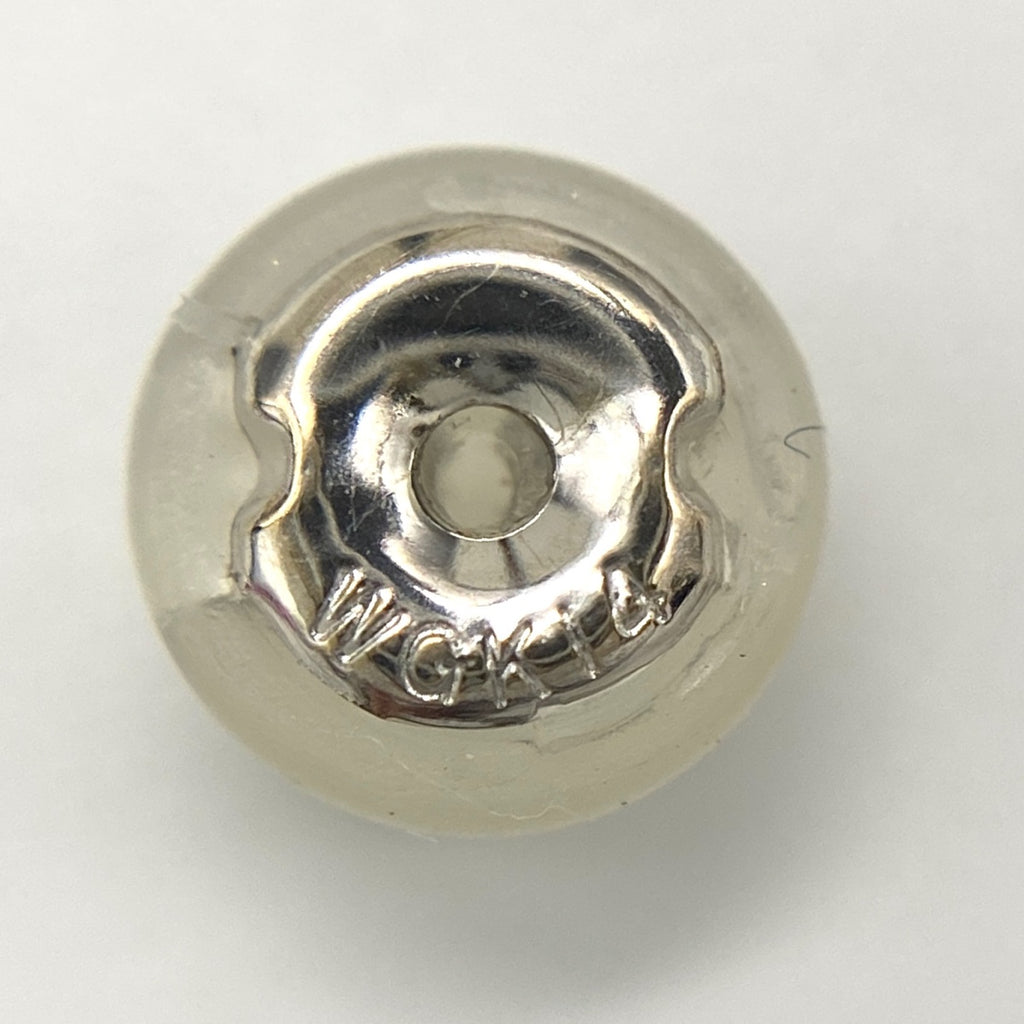 メレダイヤ デザインピアス WG ホワイトゴールド ダイヤモンド スイング ピアス K18 K14 WG レディース 【中古】nbjwl