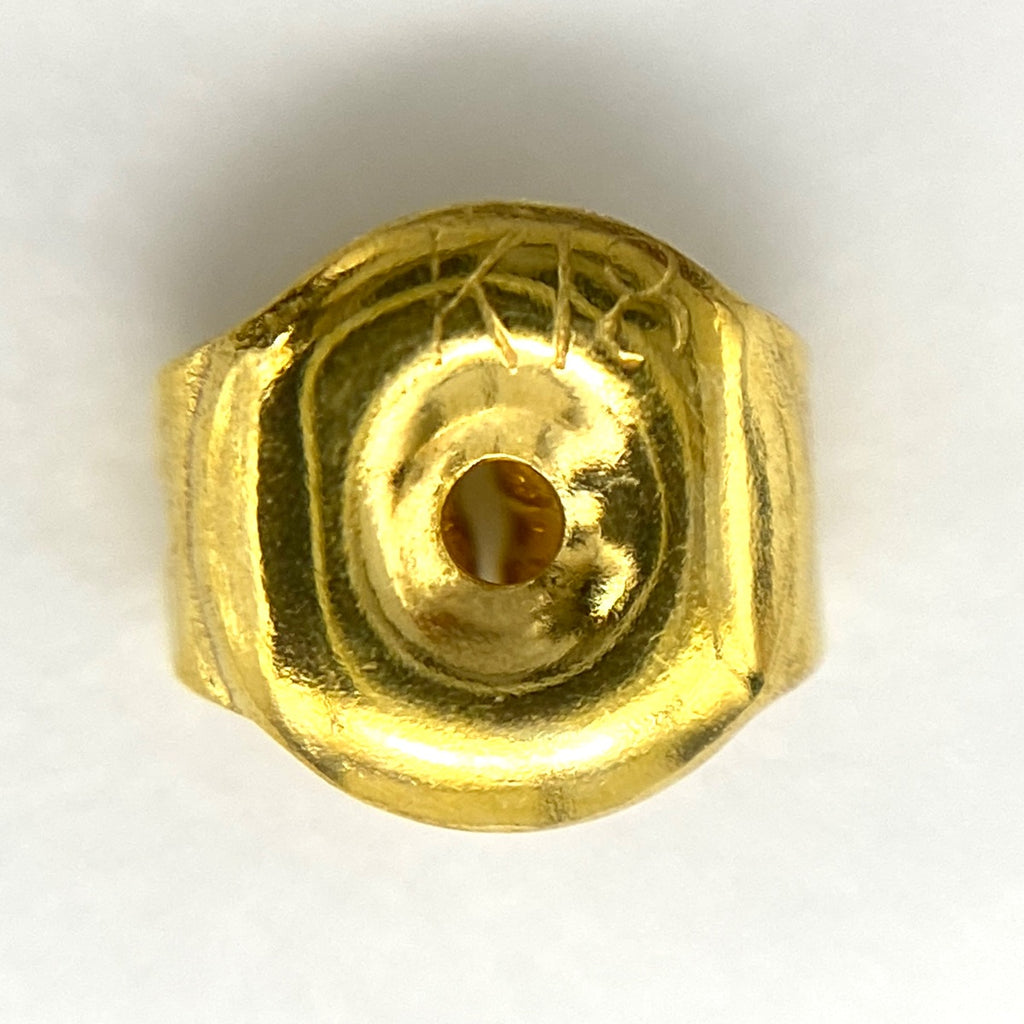 メレダイヤ デザインピアス YG イエローゴールド ピアス K18 ダイヤモンド レディース 【中古】nbjwl