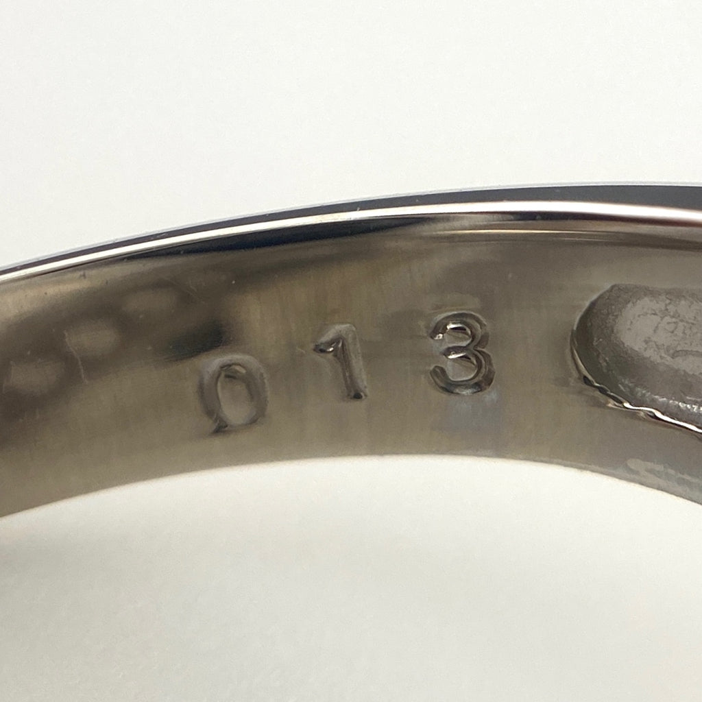 メレダイヤ デザインリング プラチナ 指輪 リング 8.5号 Pt900 ダイヤモンド レディース 【中古】nbjwl