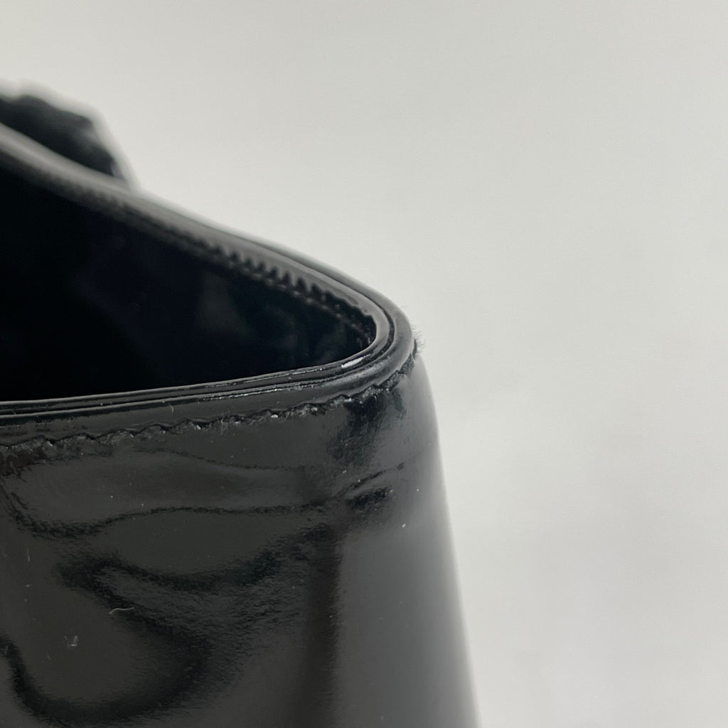 サルヴァトーレフェラガモ ヴァラリボン ハンドバッグ 2WAY ショルダーバッグ エナメル ハンドバッグ パテントレザー ブラック レディース 【中古】brbag