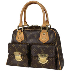 【ジャンク品】ルイ・ヴィトン マンハッタン PM 手提げ ハンドバッグ モノグラム ブラウン M40026 レディース 【中古】brbag